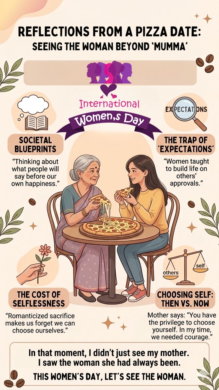 dat with mumma on women day