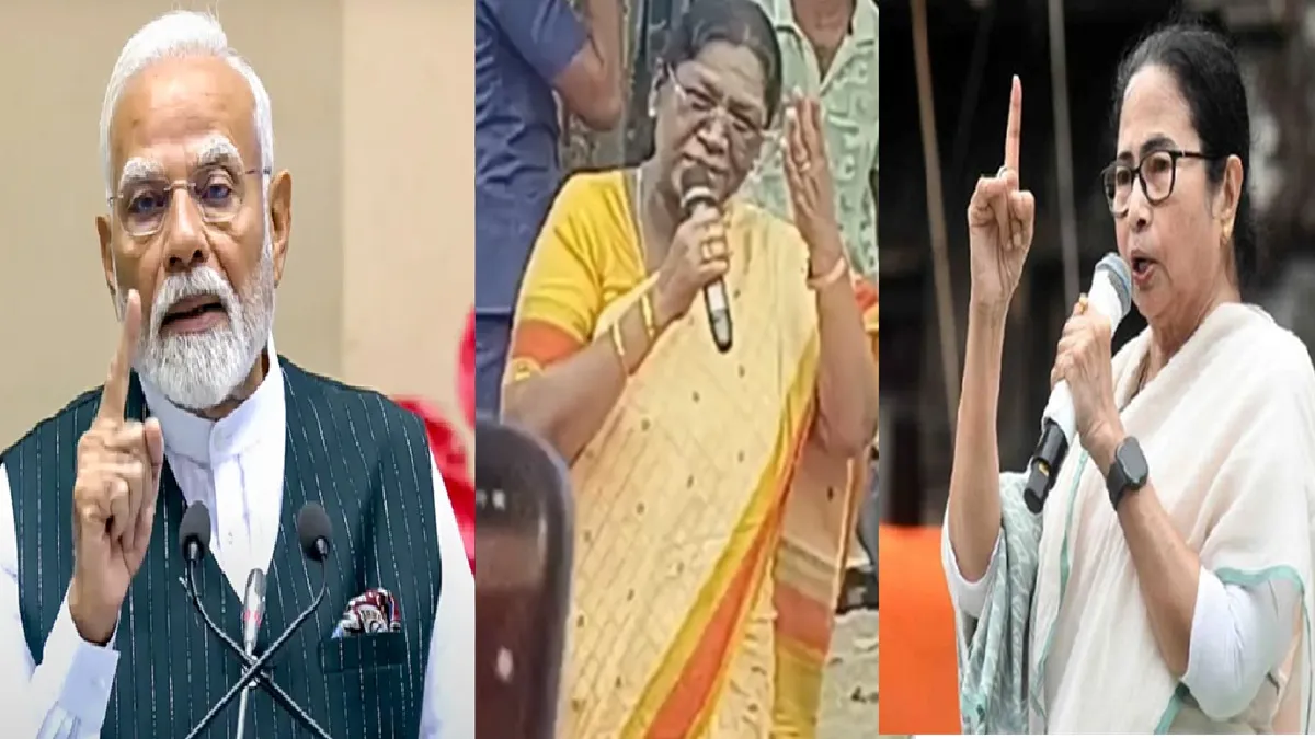 PM Modi Criticises West Bengal Government Over Protocol Row During President Murmu’s Visit