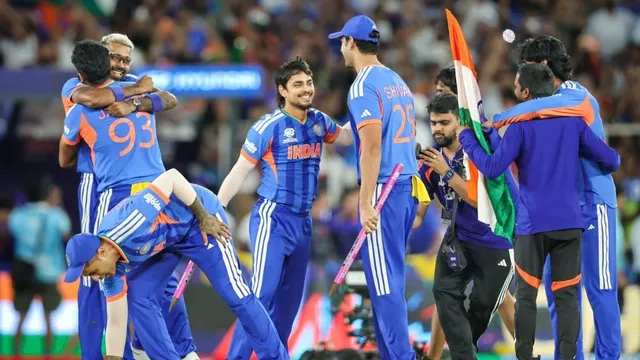 Nations Erupts In Joy As India Create History With 3rd T20 World Cup Title, Fans, Players Celebrate In Ecstacy | Watch