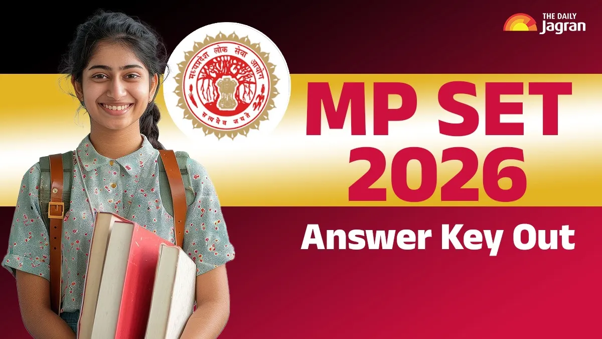 MP SET 2026 Answer Key OUT: Download Paper 1 And 2 Provisional Key PDF ...