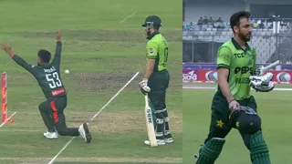 Salman Ali Agha Punished By ICC For His Actions After Controversial Run-out Dismissal Against Bangladesh