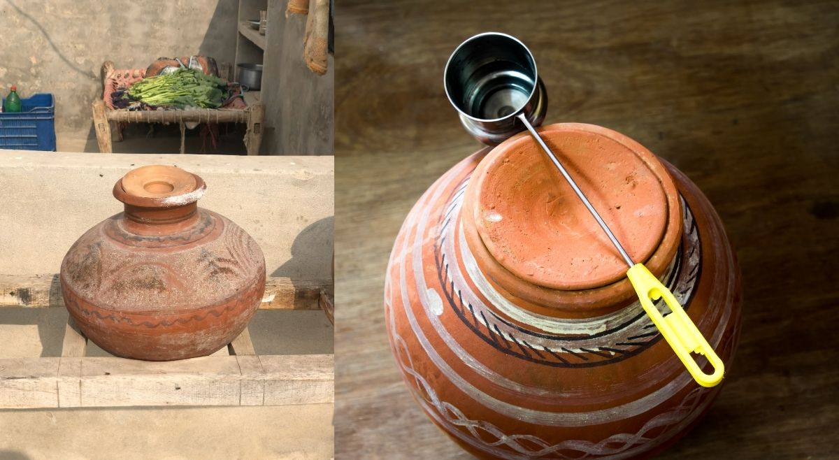 earthen pots