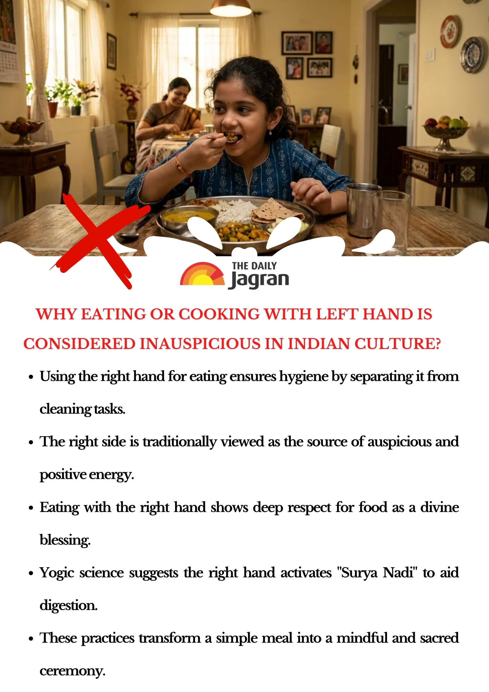 Avoid Using Left Hand Why Eating Or Cooking With Left Hand Is Considered Inauspicious In ...