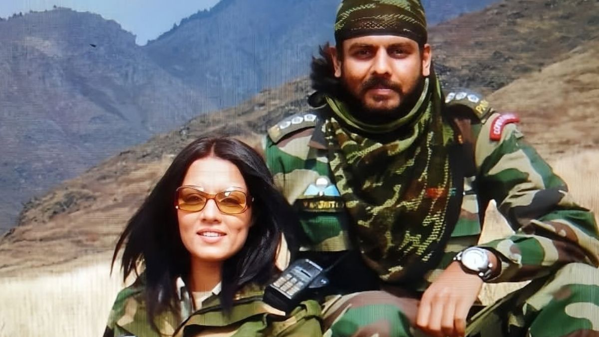 celina jaitly with brother vikrant jaitly