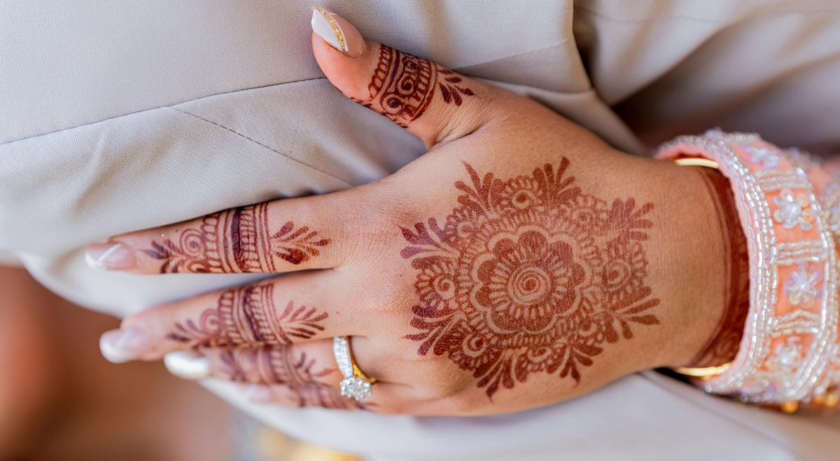 Floral Arabic Mehendi
