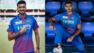 Delhi Capitals Unveil Striking Red And Blue Stripes New Jersey For IPL 2026