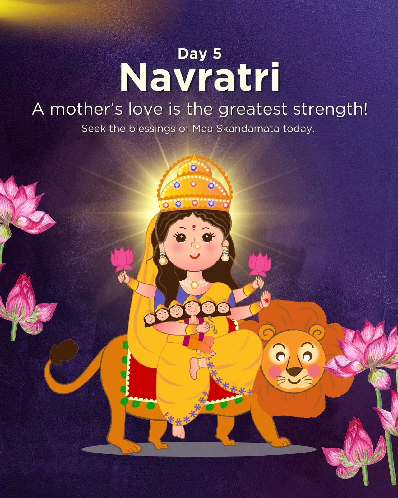 Maa Skandamata wishes and messages