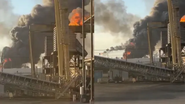 Video Captures Massive Fire, Thick Smoke After Explosion At Valero Oil ...