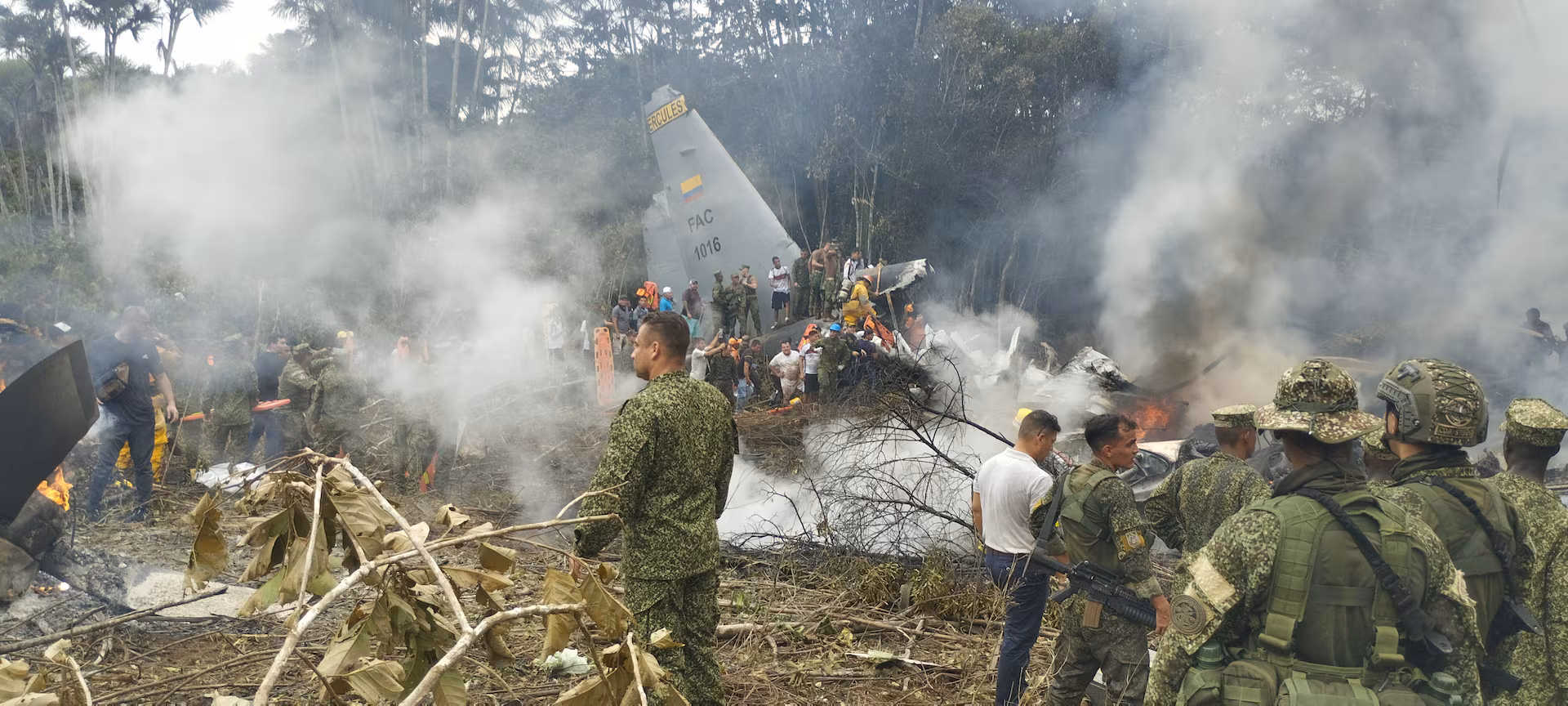 colombia plane crash