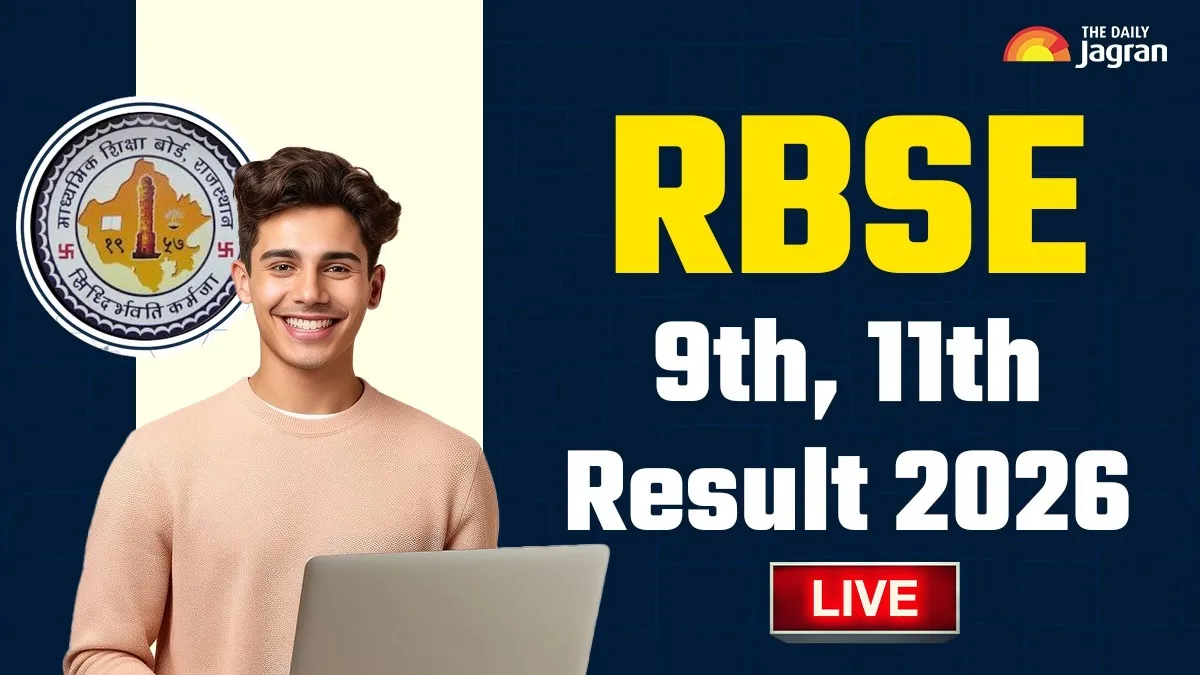 RBSE 9th, 11th Result 2026 Live Updates: Download Rajasthan Board Class ...