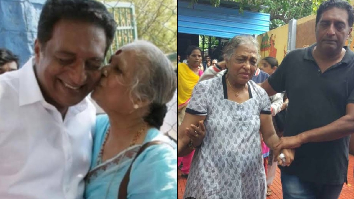 Prakash raj emotional bond with mother