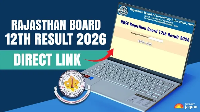 RBSE Ajmer Board 12th Result 2026 Direct Link: How To Check BSER Class ...
