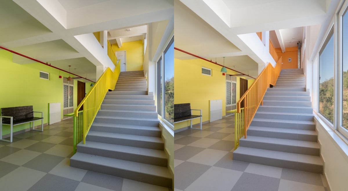 colour codded floors
