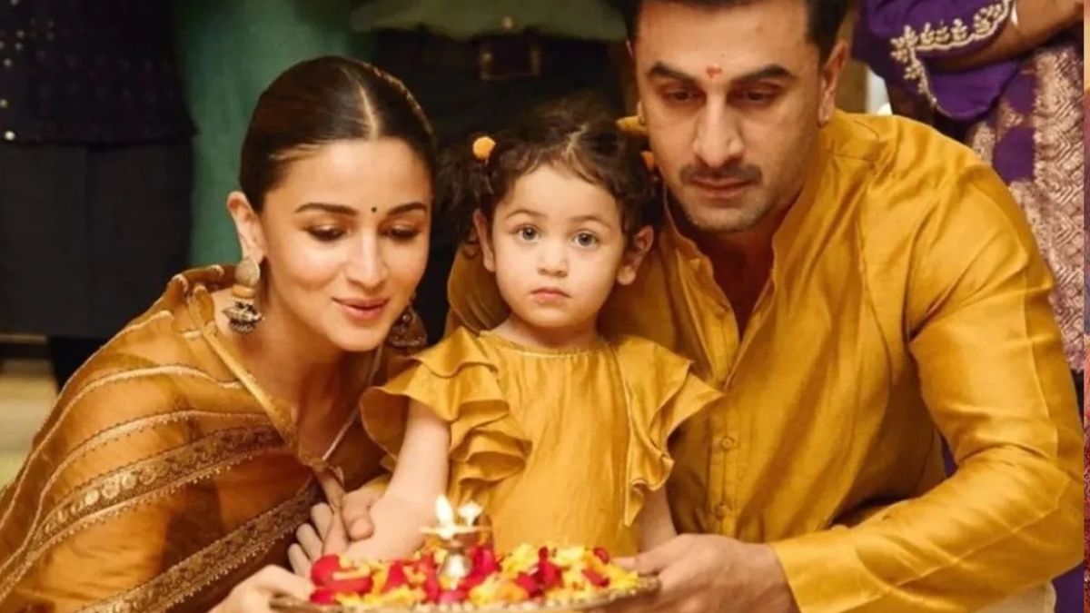 ranbir kapoor daughter raha reaction on ramayana.