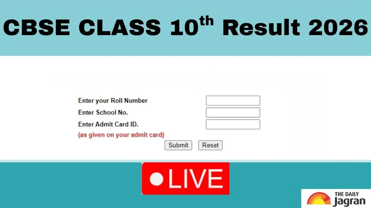 CBSE 10th Result 2026 Date And Time Live: When Will CBSE Declare Class 10 Results PDF At cbse.gov.in? Details Here