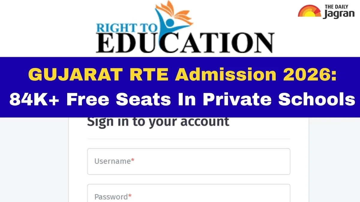 Gujarat RTE Admission 2026-27: 84K+ Free Seats In Private Schools; Steps To Apply At rte.orpgujarat.com & Direct Link Here