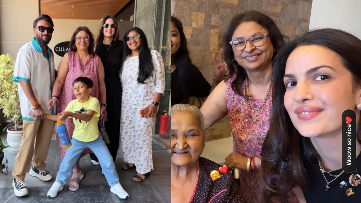 natasa stankovic with hardik pandya mother.
