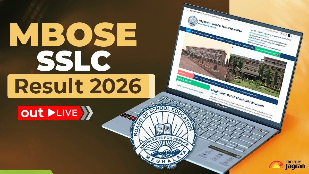 MBOSE SSLC Result 2026 Highlights: Meghalaya 10th Results Out At mbose.in, Wangaal Lama Secures 1st Rank With 97.5% 
