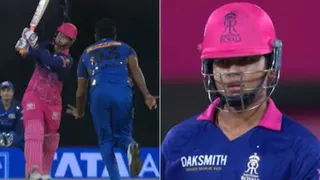 RR vs MI IPL 2026: Vaibhav Sooryavanshi Stuns Jasprit Bumrah With First-Ball Six, Smashes Two In One Over | Watch