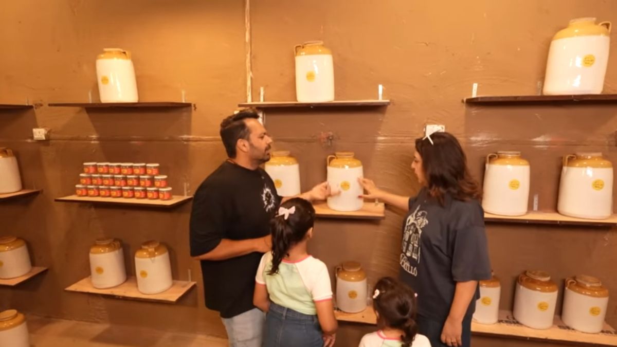 farah khan visits gaurav taneja farmhouse 1