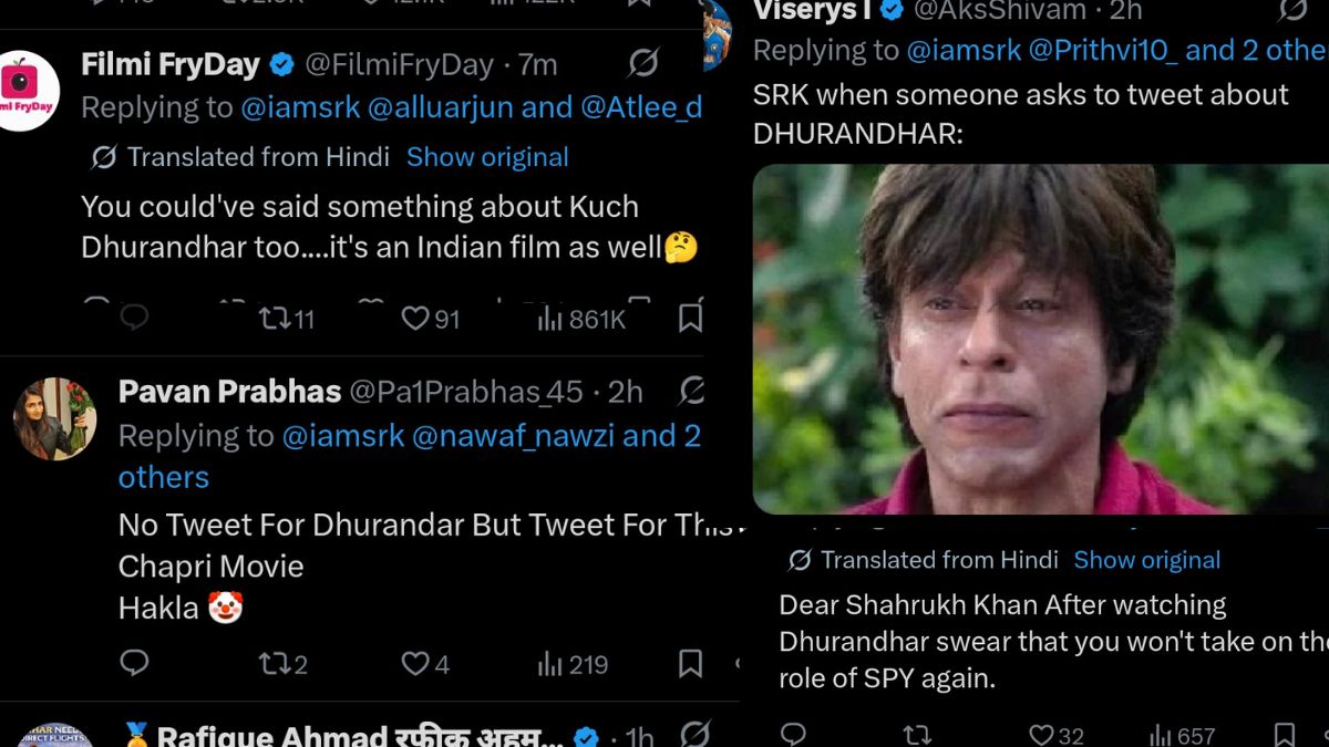 fans question srk silence over dhurandhar