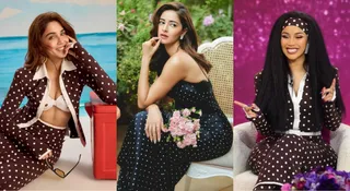Polka Dots Are Back In Fashion: Sharvari To Cardi B; Actresses Give Classic Print A High-Fashion Spin