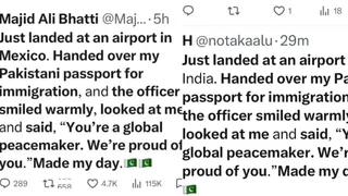 'Global Peacemaker': Pakistani Travellers' 'Copy-Paste' Airport Posts Go Viral, Netizens React | WATCH