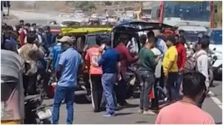 11 Killed After Van Collides With Cement Mixer In Maharashtra's Thane