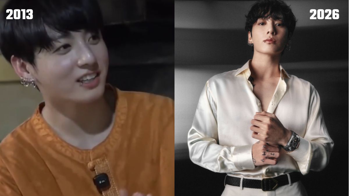 Jeon Jungkook Then And Now