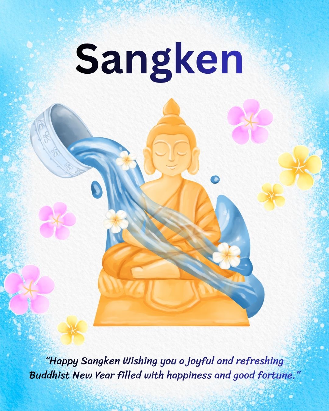 Buddhist Sangken Instagram Post