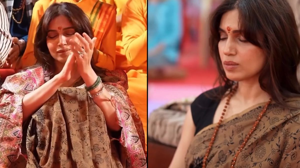 bhumi visits rishikesh