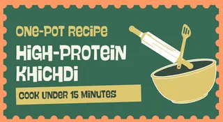 One-Pot Recipe: How To Make High-Protein Khichdi In Just 15 Minutes