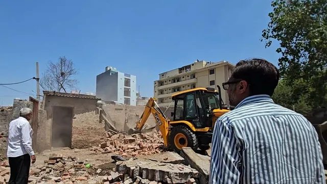 gangster-kaushal-chaudhary-illegal-property-worth-crores-demolished-in-gurugram