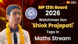 MP Board Result 2026 Topper Story: Meet Watchman Son 'Shlok Prajapati', Who Tops MP Board Class 12 In Maths Stream; Details