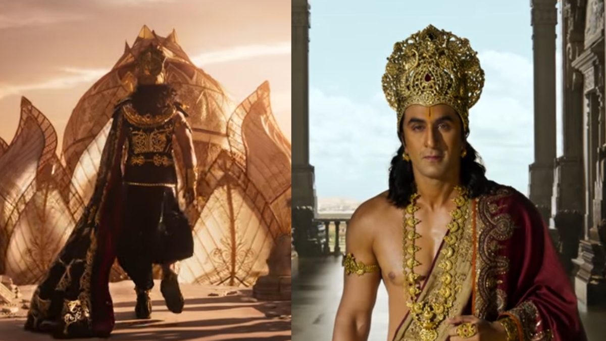 ranbir kapoor as rama and Yash as ravana