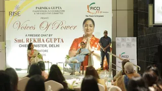 '33% Reservation Under Nari Shakti Vandan Act Will Empower Women': Delhi CM Rekha Gupta At FICCI Event In Tamil Nadu