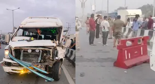 Ghaziabad Accident: 3 Killed As Tempo Traveller Rams Parked Thar, Biker On Delhi-Meerut Expressway