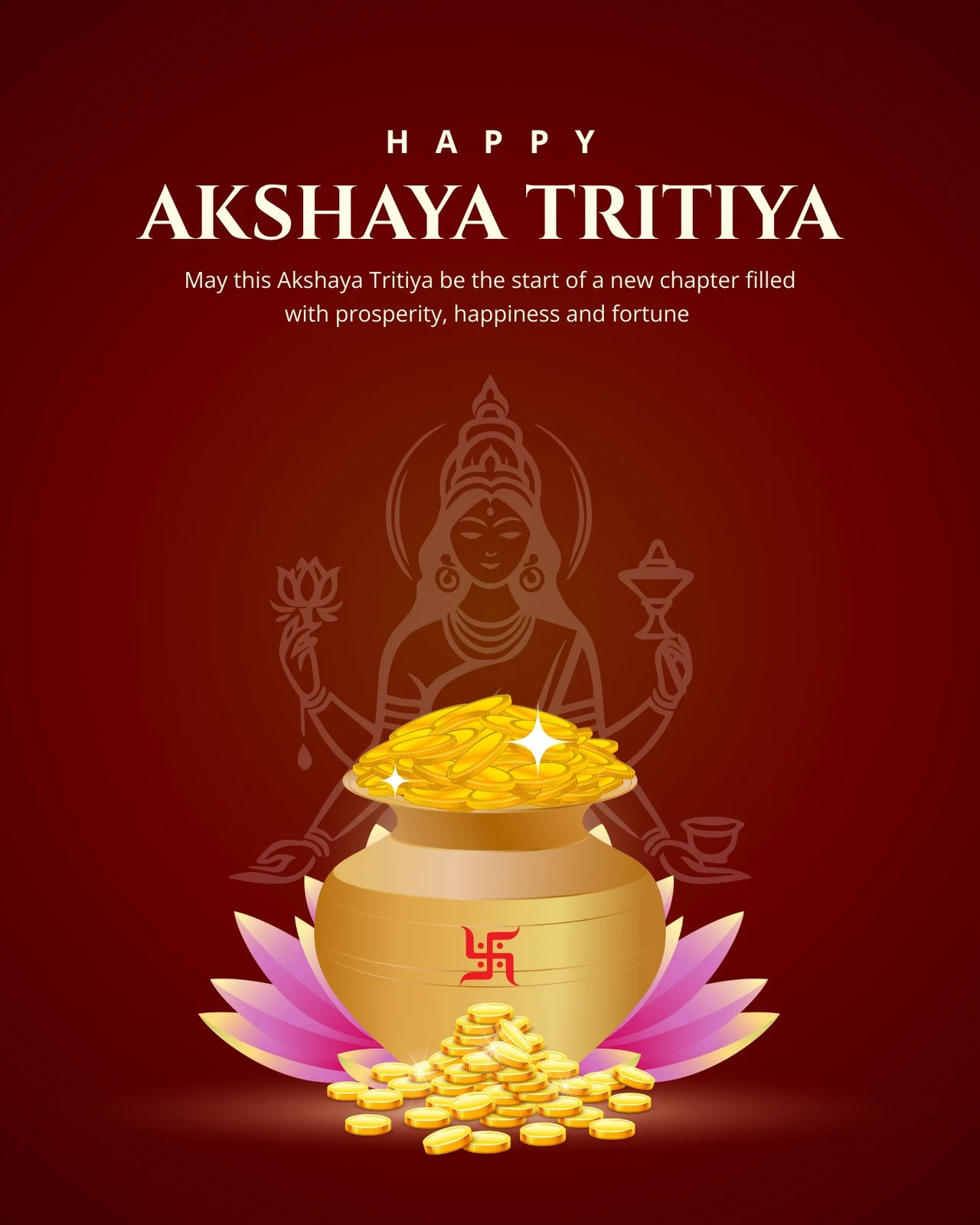 Happy Akshaya Tritiya maa laxmi wishes