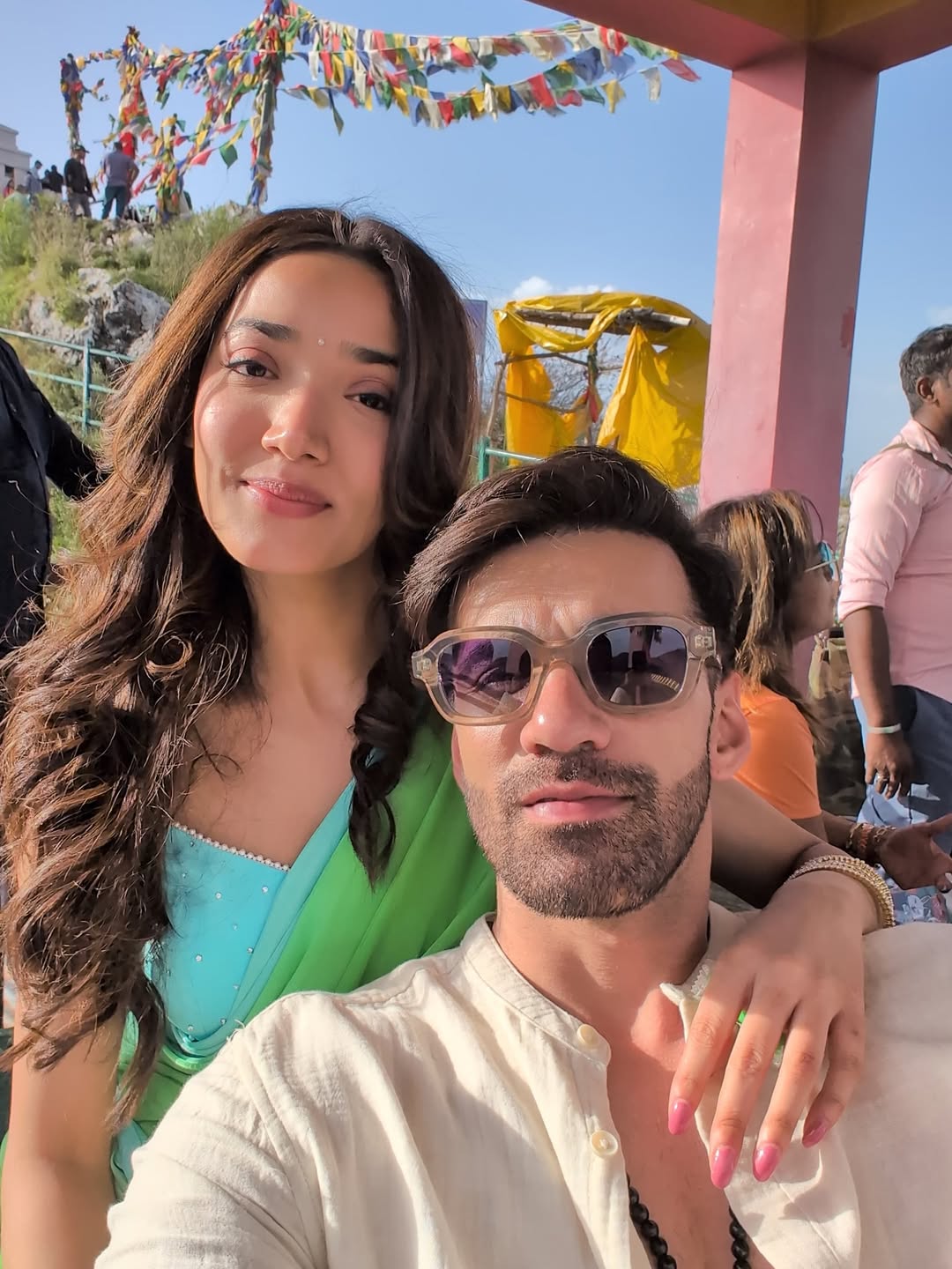 Medha Shankr and Avinash Tiwari