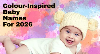 10 Colour-Inspired Baby Names From Around The World And Their Meanings