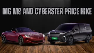 MG Cyberster And M9 Become More Expensive By Up To Rs 5 lakh; Check New Prices Here