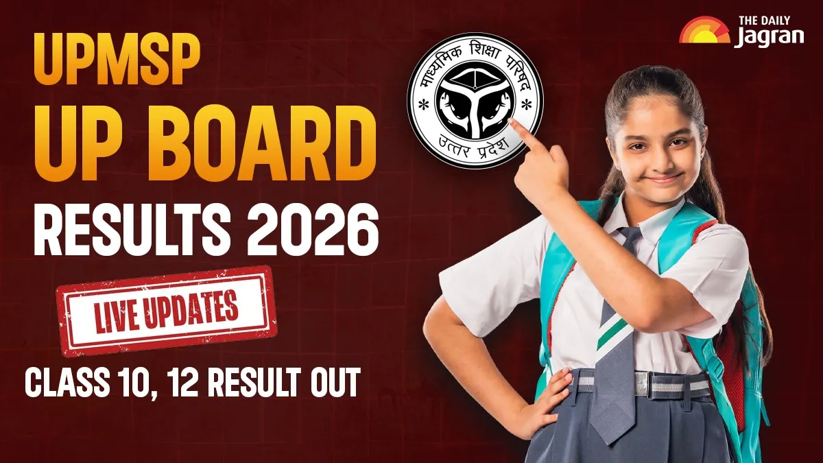 upmsp.edu.in Result 2026 Live Updates: UPMSP UP Board
Class 10, 12 Result Out, Nandani Secures Top Rank With 97.20%, 80.38% Passed Class 12

