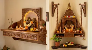 4 Modern Home Temple Decor Ideas For Small Spaces
