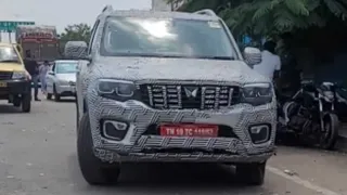 Mahindra Scorpio N Facelift Spied Again; Here’s What To Expect