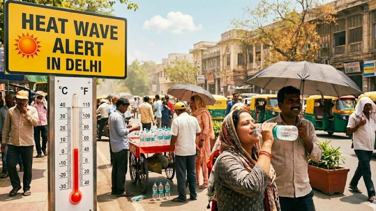 Delhi Heatwave: Orange Alert Issued, Temperatures to Hit 45°C | Quick Digest