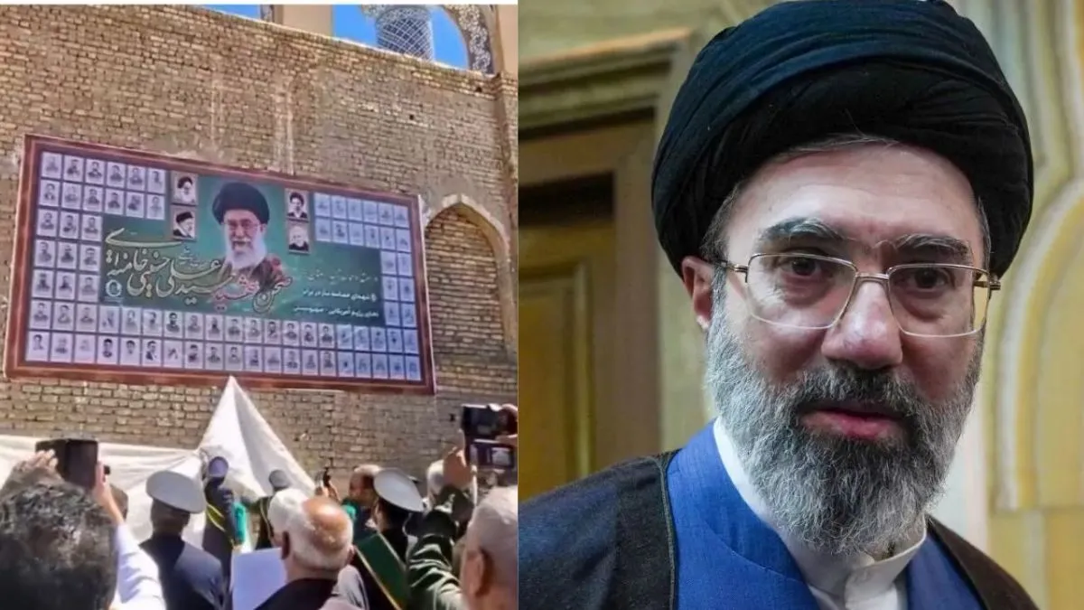 هل جدارية "هل الزعيم الأعلى الجديد لإيران؟" التي تضم صورة مجتبى خامنئي بين الزعماء الراحلين تُثير التكهنات؟