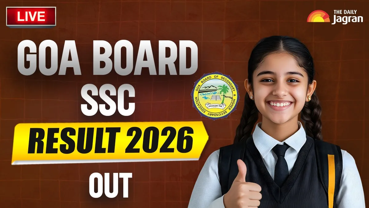 Goa Board SSC Result 2026 Live: GBSHSE Class 10th Result Out At results.gbshsegoa.net; Girls Outshine Boys With 96.51% Pass Rate
