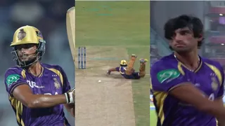 Angkrish Raghuvanshi Slapped With Hefty Fine After Controversial Obstructing The Field Dismissal During LSG vs KKR Clash
