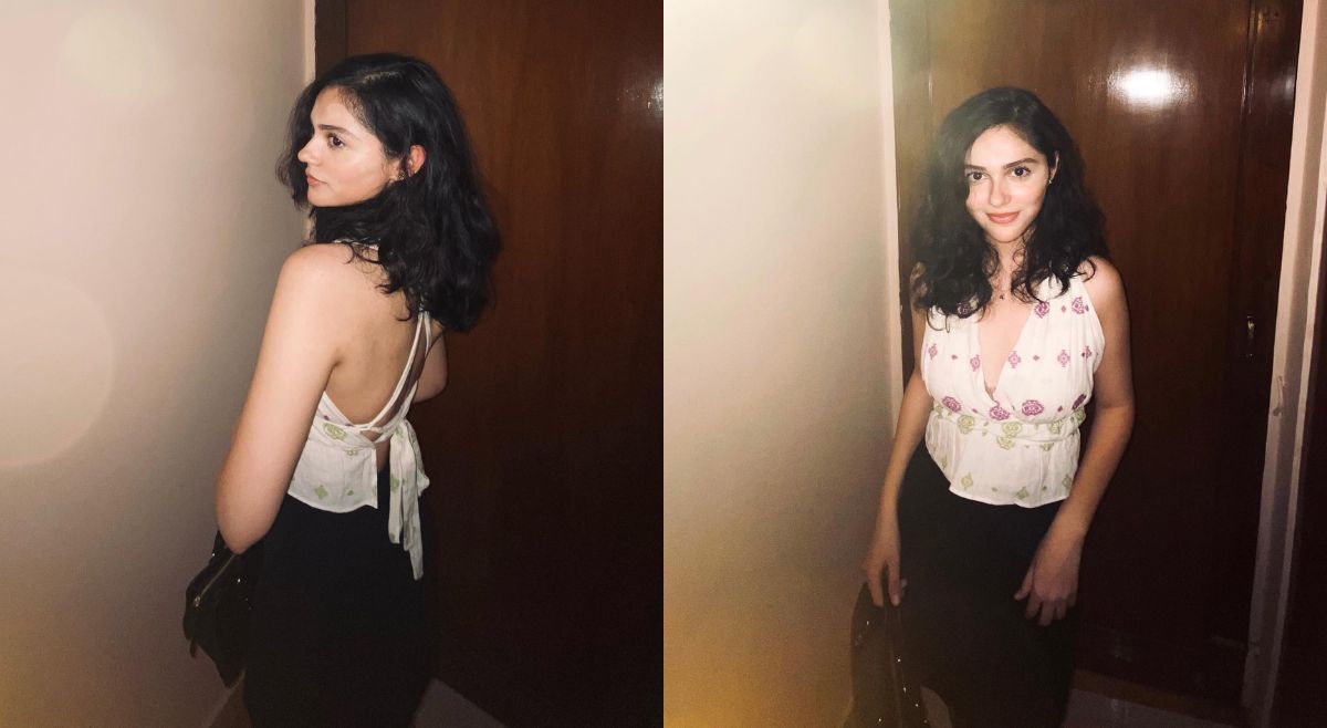 criss cross back top