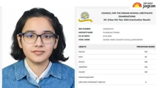 ISC 12th Topper 2026: Jamshedpur’s Shambhavi Tewari Scores Perfect 100% In Class 12th CISCE Board Exam, Dreams of Becoming Doctor